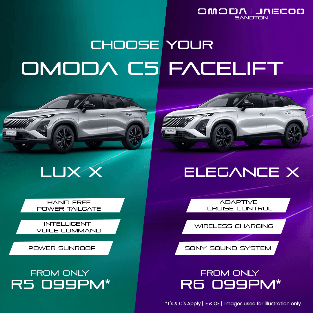 Choose Your OMODA C5 Facelift